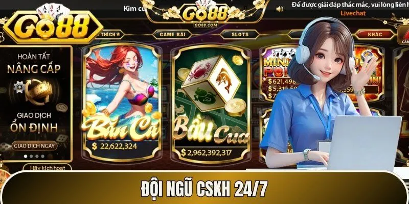 Đội ngũ CSKH 24/7
