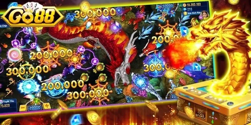 Kho báu long cung Go88 là game săn cá