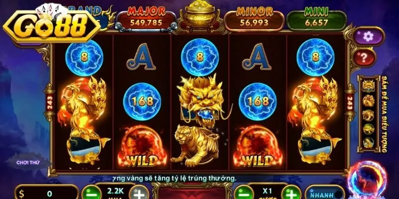 Sơ lược về game nổ hũ kho báu tứ linh GO88