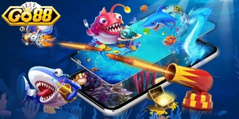 Hệ thống vũ khí Vua bắn cá Go88 có sức công phá